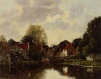Boudin, Eugene - Canal near Dordrecht